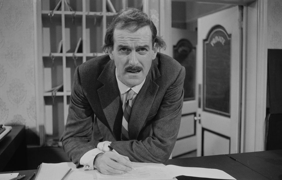 John Cleese in Fawlty Towers
