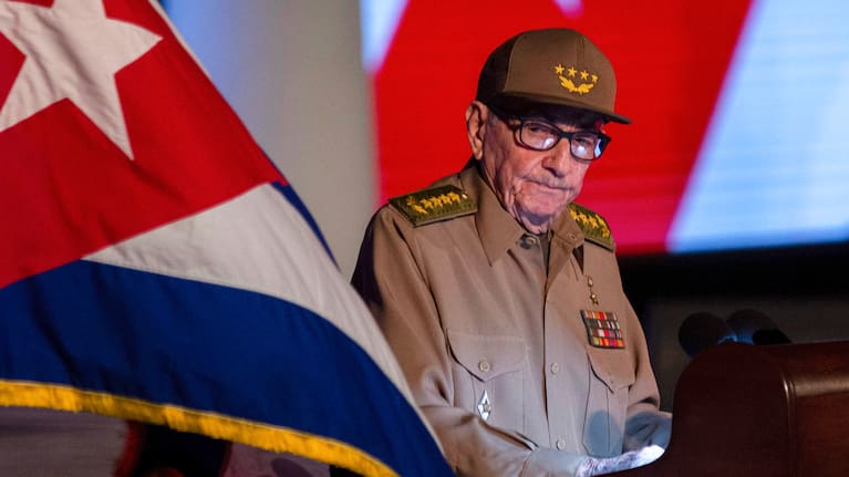 Former Cuban President Raul Castro.