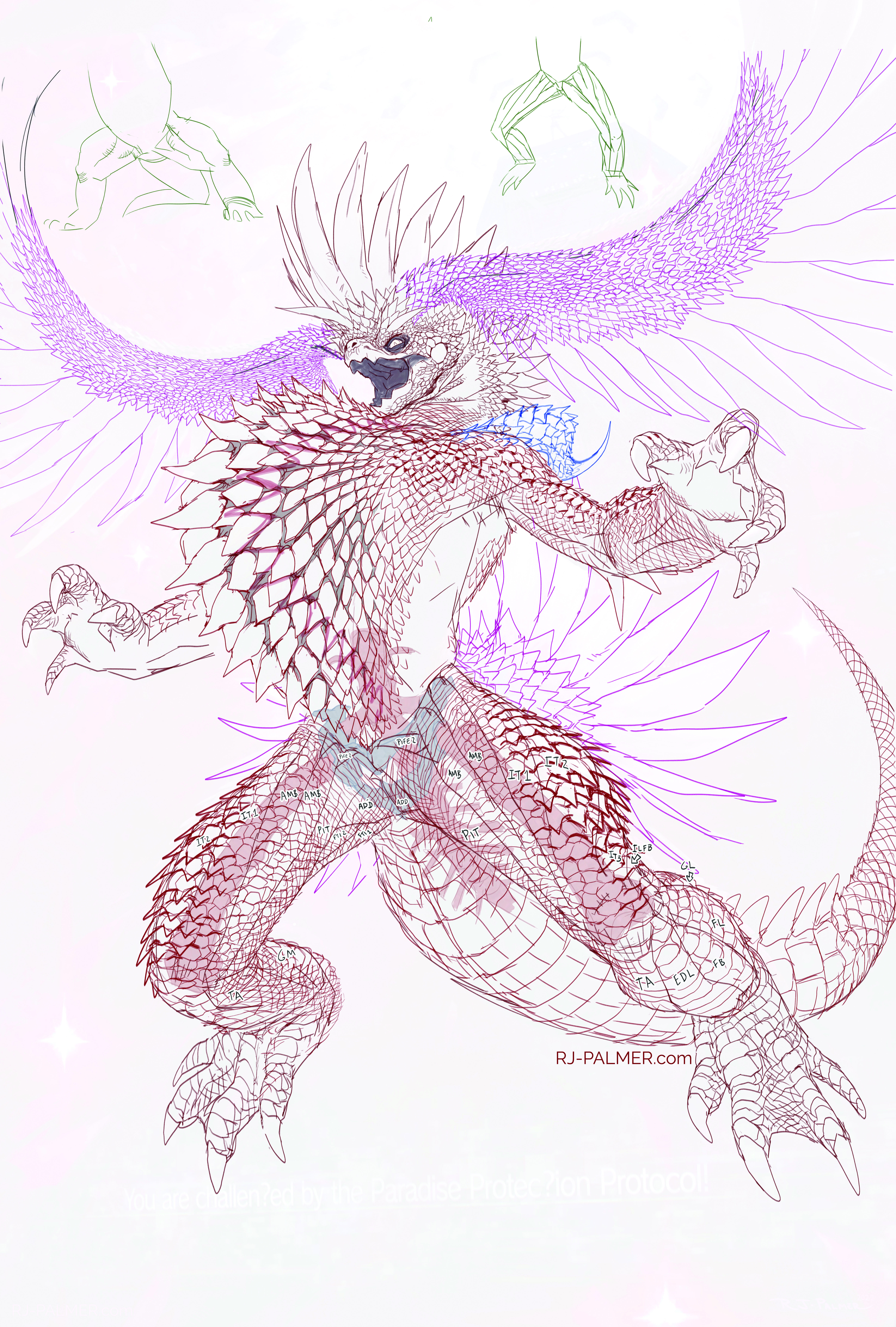 Fantasy creature designs