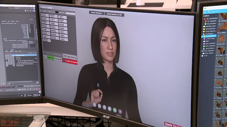 Kara Technologies' lifelike digital avatars could soon deliver real-time NZSL translations. 