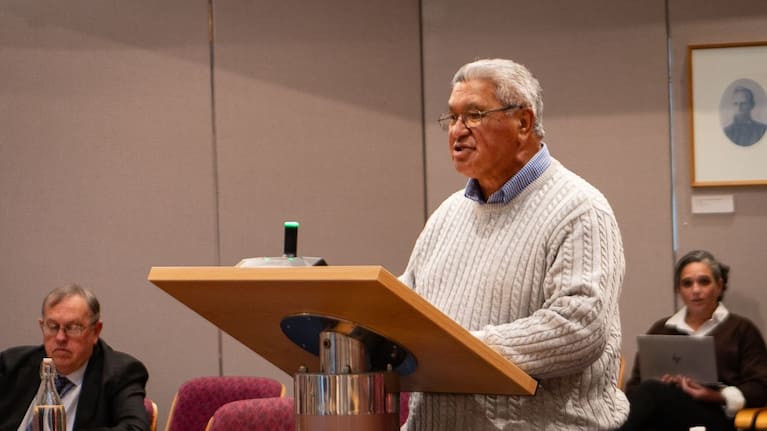 Kaumātua Peter Moeahu was back in the chamber to argue for Puketapu to regain land taken under the Public Works Act.