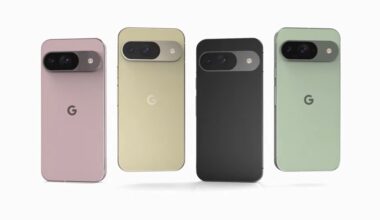 Renders of a leaked Google Pixel 9 concept by Technizo Concept on YouTube