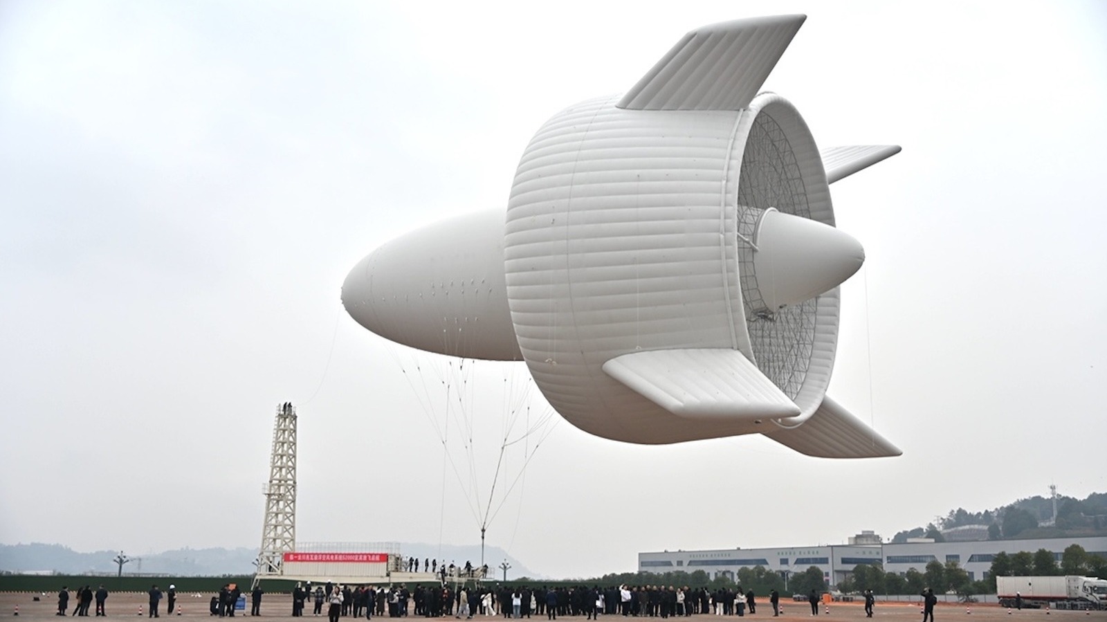 China's Flying Wind Turbine Might Unlock Power Conventional Turbines Can't Reach