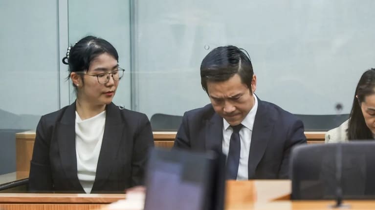Lanyue Xiao and her husband Kaixiao Liu.