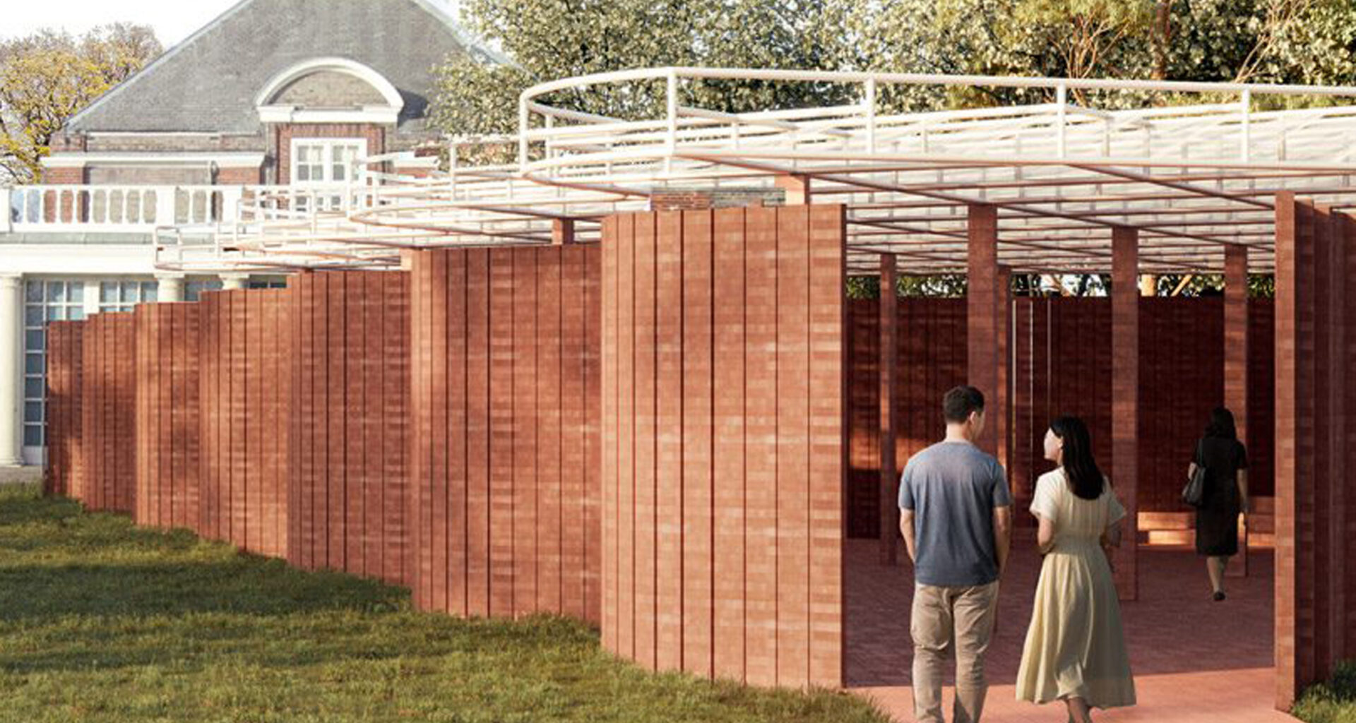 Lanza Atelier channels crinkle-crankle walls for Serpentine Pavilion