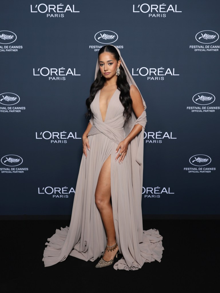 Lena Mahfouf attends Lights On Women's Worth during the 79th Cannes Film Festival 