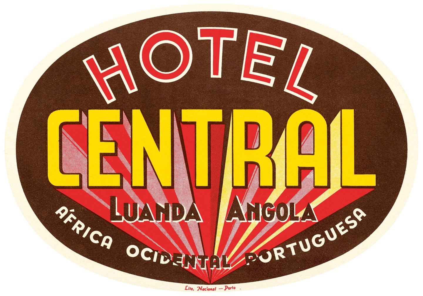 Hotel Retro revives graphic luggage labels from the golden age of travel