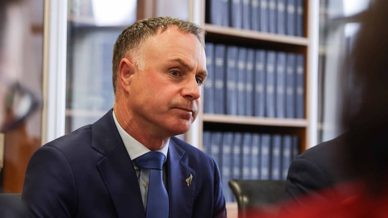 Local Government Minister Simon Watts.