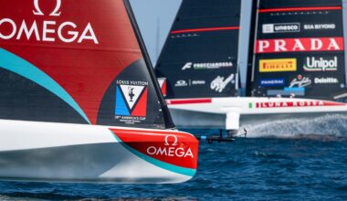 [AC38] Youthful talent shines in beautiful Sardinia on Day Two of the Preliminary Regatta