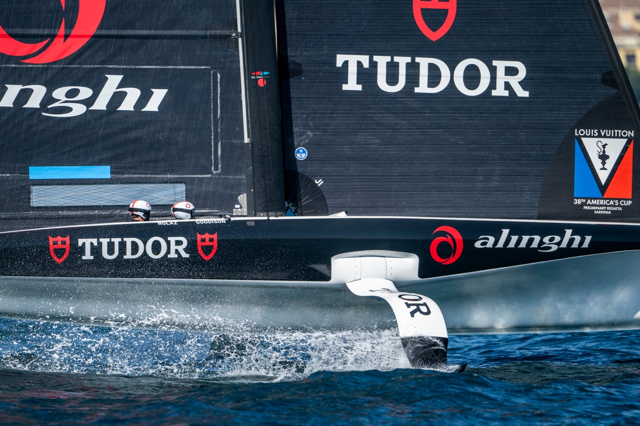 Youthful Talent Shines In Beautiful Sardinia On Day Two Of The Preliminary Regatta. // Photo credit: Ricardo Pinto / America's Cup Media