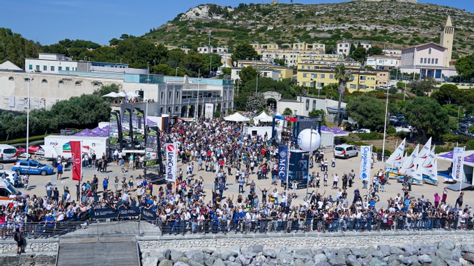 Youthful Talent Shines In Beautiful Sardinia On Day Two Of The Preliminary Regatta. // Photo credit: Ricardo Pinto / America's Cup Media