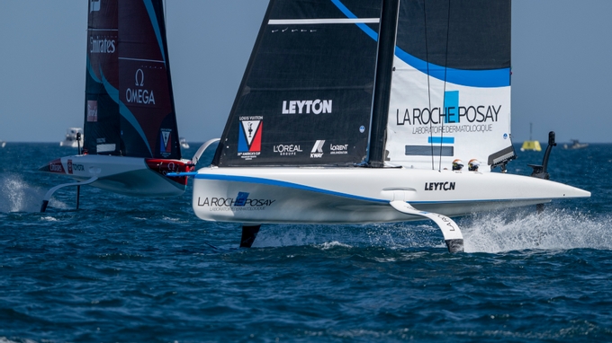 Youthful Talent Shines In Beautiful Sardinia On Day Two Of The Preliminary Regatta. // Photo credit: Ricardo Pinto / America's Cup Media