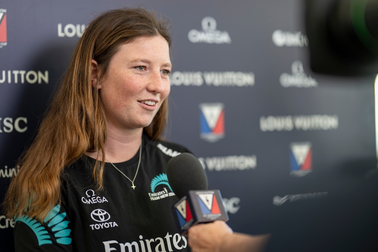 Youthful Talent Shines In Beautiful Sardinia On Day Two Of The Preliminary Regatta. // Photo credit: Ricardo Pinto / America's Cup Media