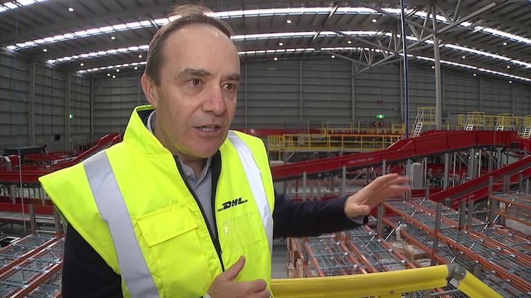 Managing director of DHL Express New Zealand and Pacific Islands Mark Foy