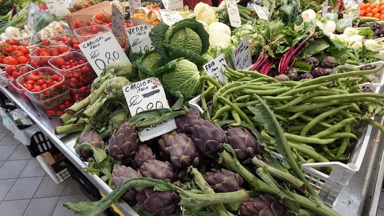Fresh vegetables are plentiful and cheap.