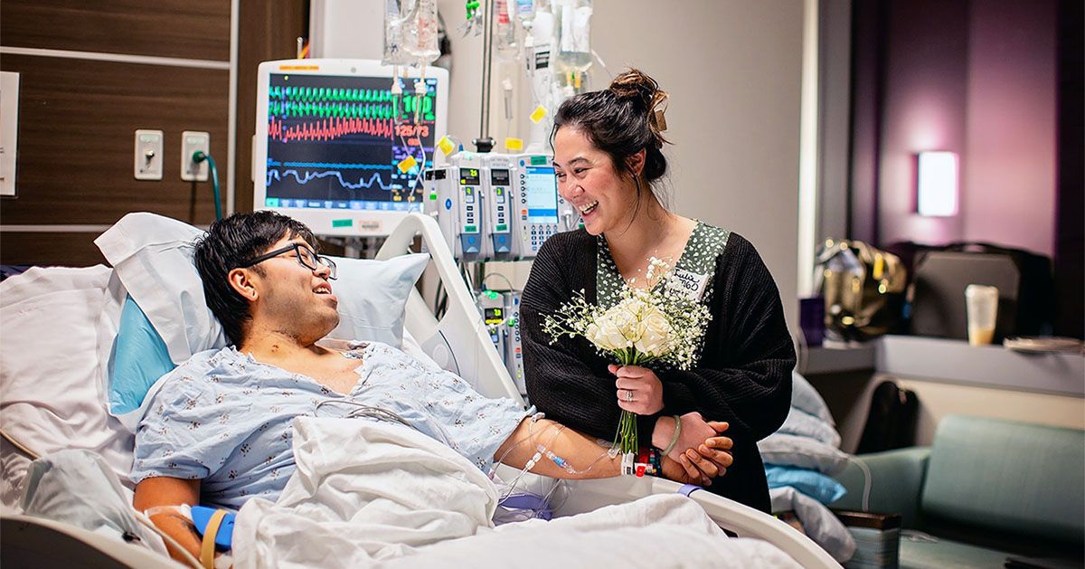 He Went Into Heart Failure. They Got Married in the ICU