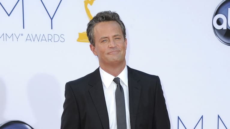 Matthew Perry arrives at the 64th Primetime Emmy Awards in Los Angeles on September 23, 2012.