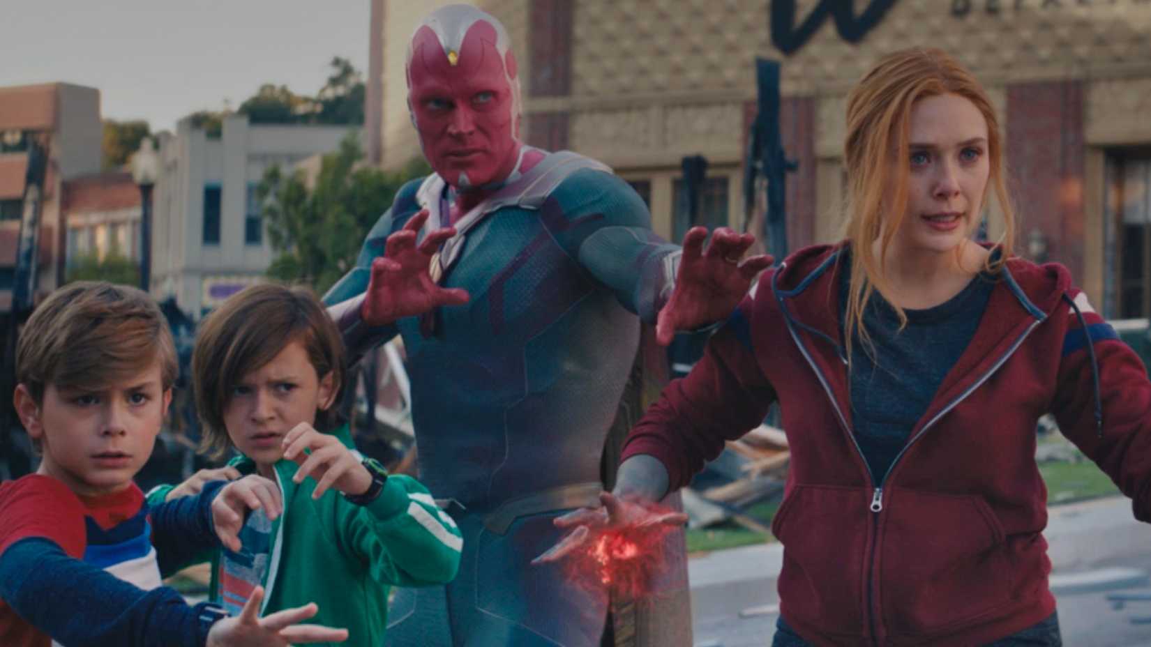 Maximoff Family in WandaVision Finale