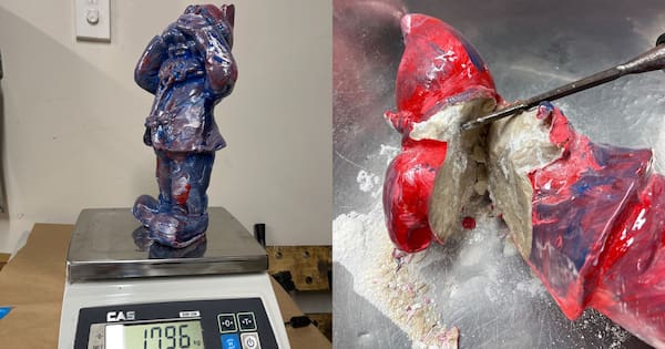 Man jailed after drugs imported in garden gnomes, baby formula