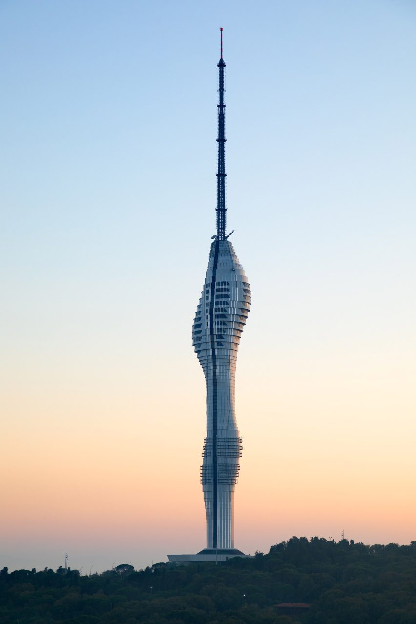 Çamlıca TV and Radio Tower (above)