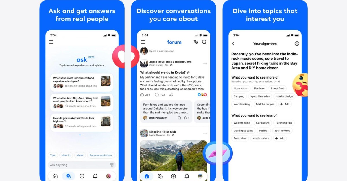Meta’s Forum is part Reddit, part Facebook, and part Google AI Overview