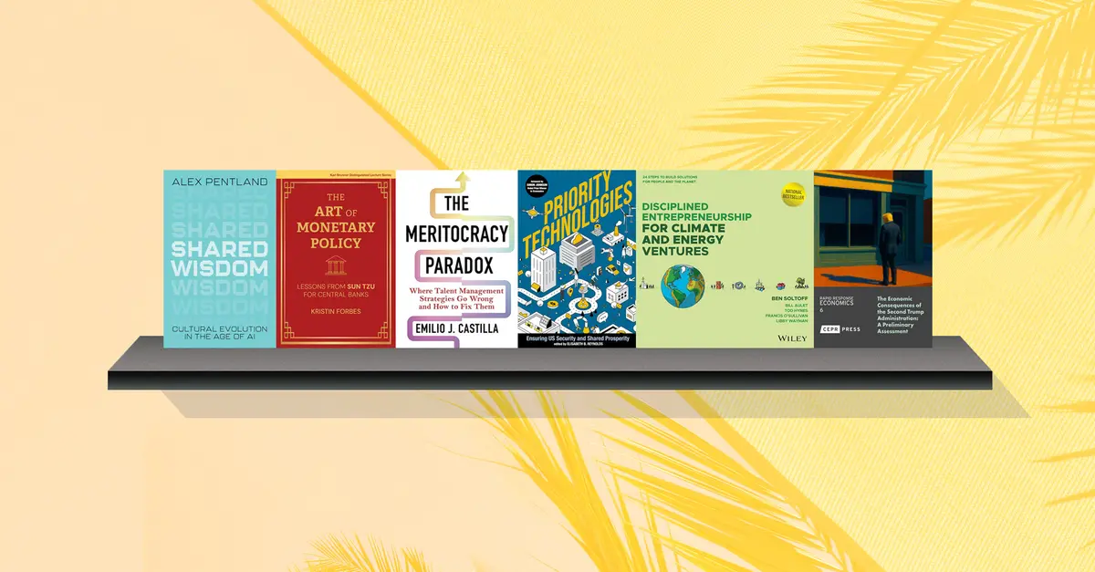 MIT Sloan’s 2026 summer book collection