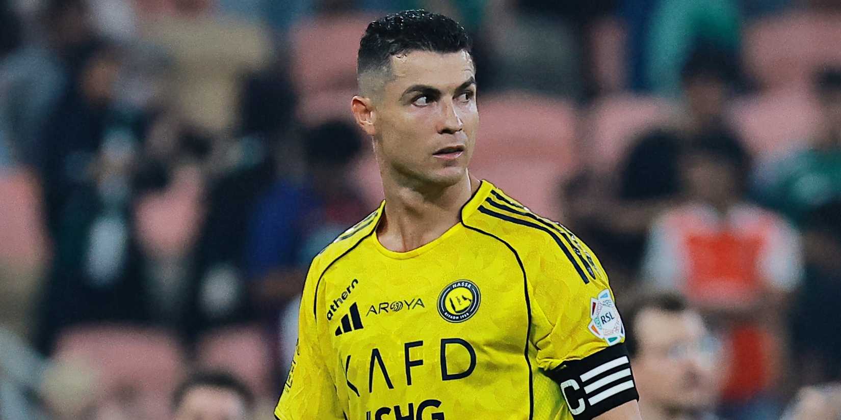 Al Nassr's Cristiano Ronaldo after playing Al Nassr