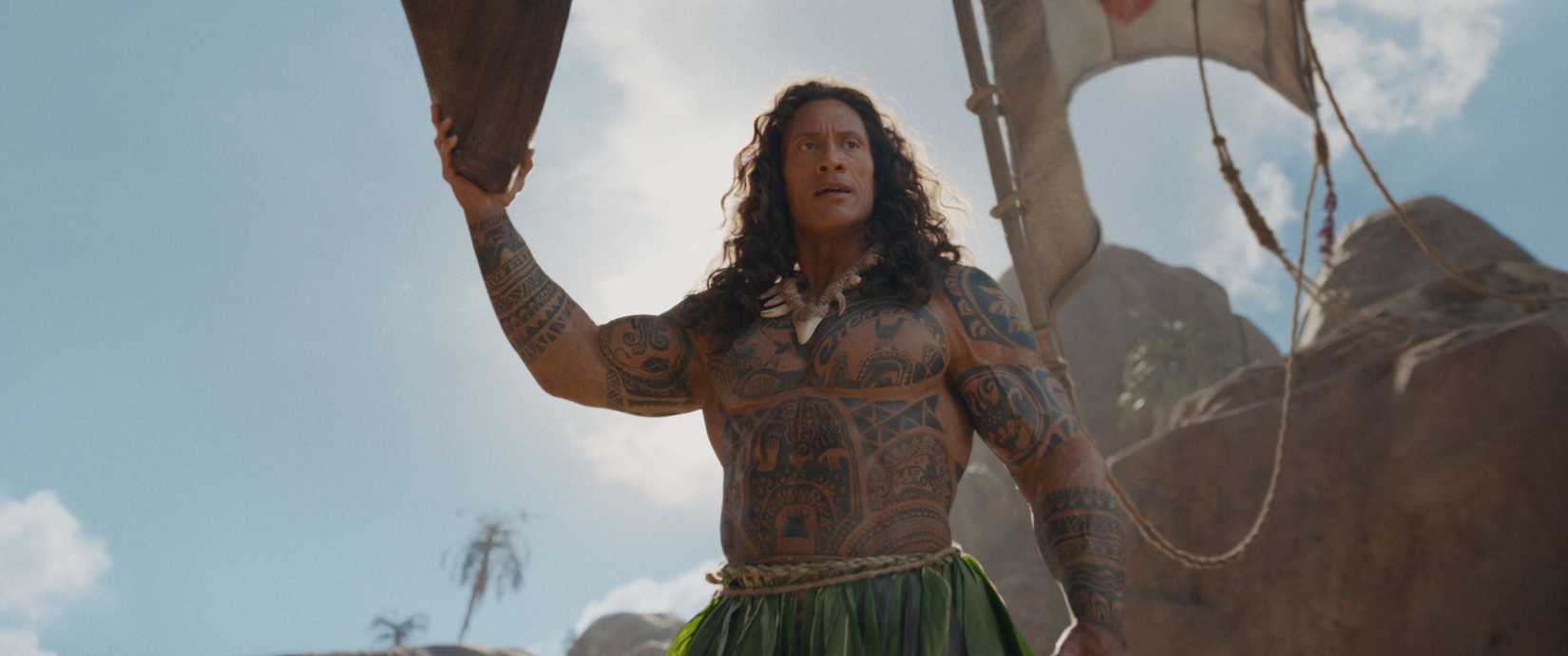 Maui (Dwayne Johnson) in Moana