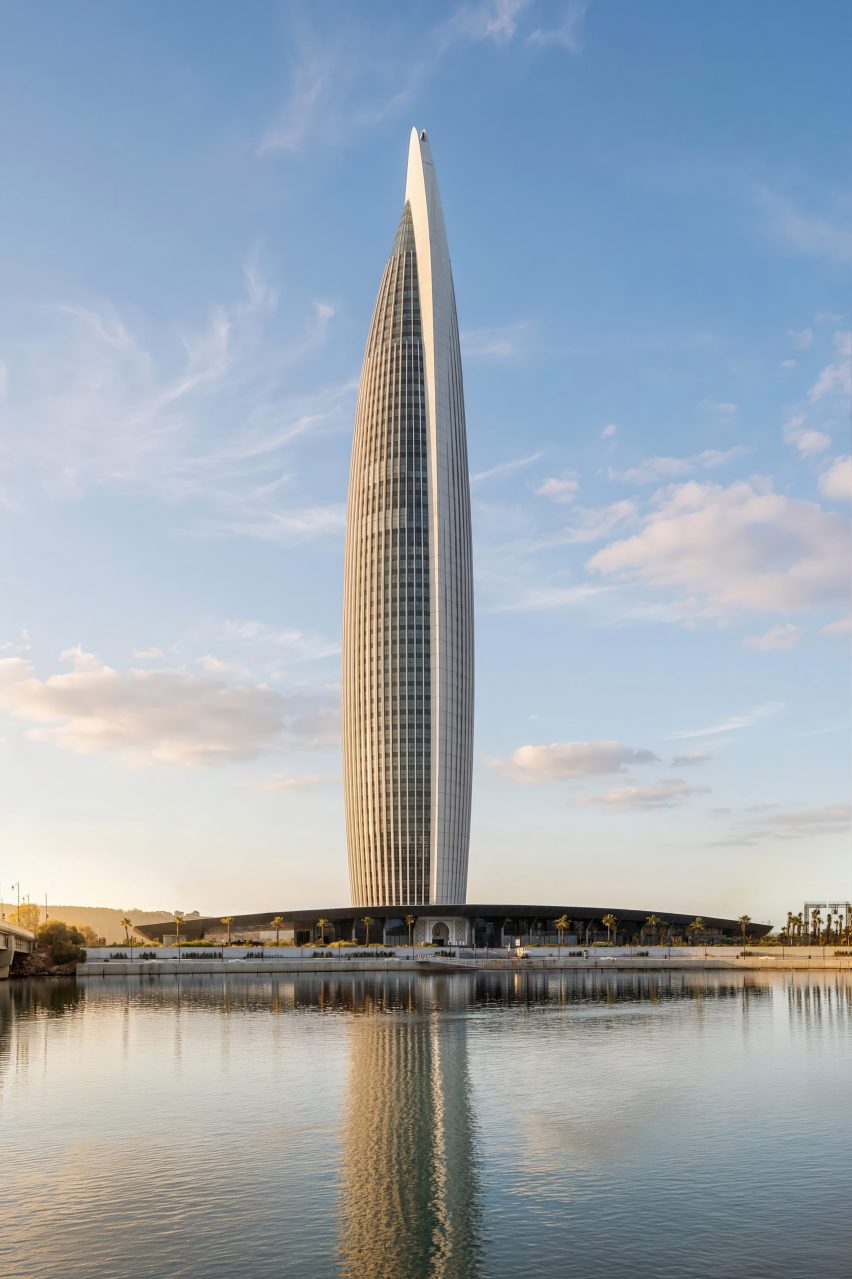 Mohammed VI Tower in Morocco by Rafael de La‑Hoz and Hakim Benjelloun