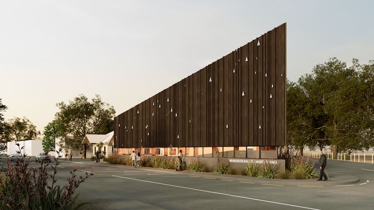  Mohua iwi want to build a new home for the Anaweka waka on Commercial Street, next to the Golden Bay Museum.