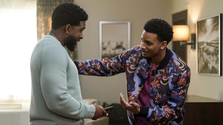 Cassius and KJ in All American Season 7