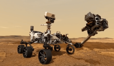 Motiv supplied the robotic arm for the Mars 2020 Perseverance rover Credit: Motive Space