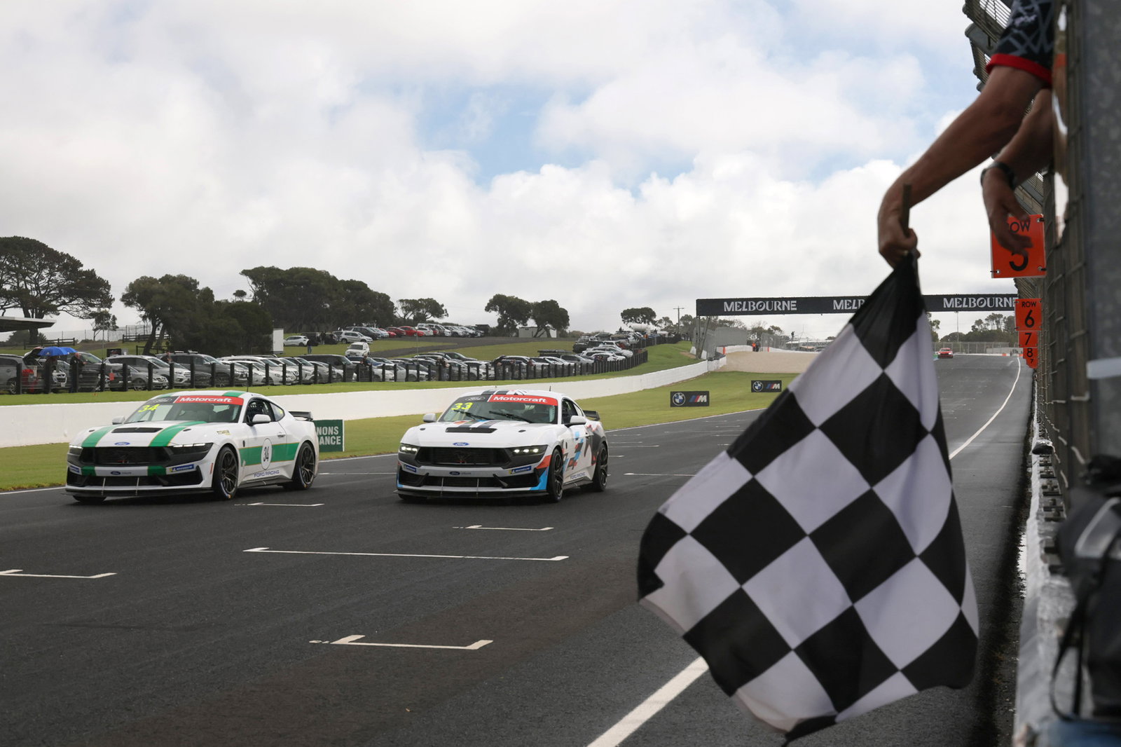 Stars on sidelines for second Mustang Cup Australia round