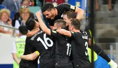Who are The Flying Kiwis supporting New Zealand at the World Cup?