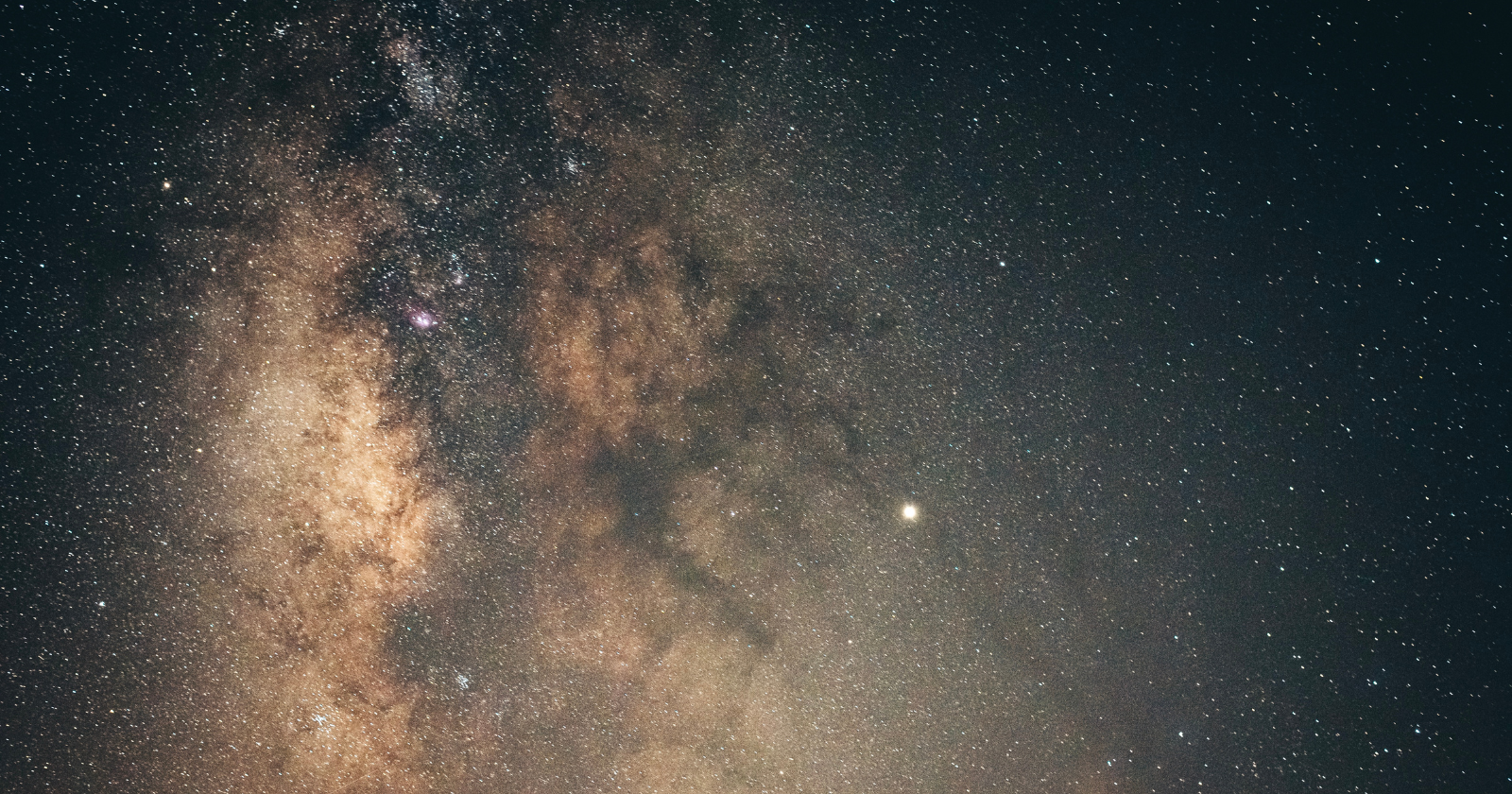 There is a region of space called the Boötes void, around 330 million light years wide and almost completely empty, and if our galaxy sat at its centre, we might not have discovered that other galaxies existed until well into the twentieth century.