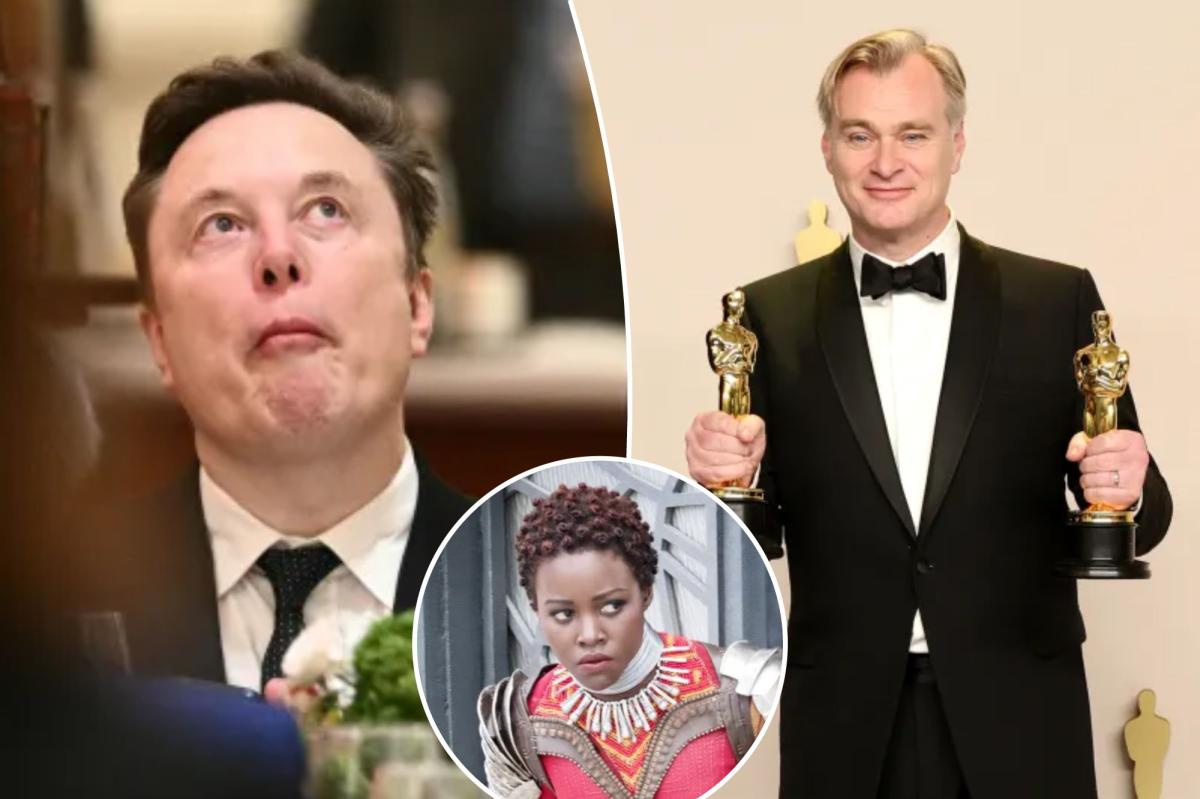 Elon Musk accuses Christopher Nolan of pandering for awards with casting in 'The Odyssey'