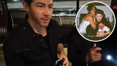 Nick Jonas melts hearts as fans spot phone wallpaper with photo of Priyanka Chopra and daughter Malti Marie - WATCH