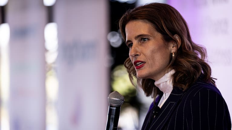 Minister of Finance Nicola Willis attending a pre-budget lunch on May 19, 2026 in Auckland.