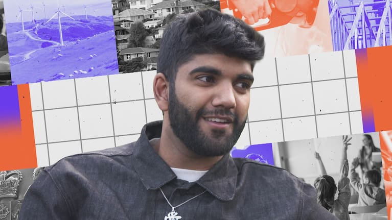 Nimish is the President of Auckland University's Students' Association.