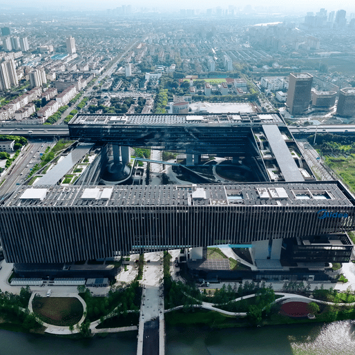 Midea Global Innovation Park, Shanghai, China by Atelier MA. Image credit: Midea Group
