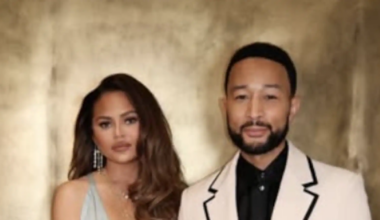 John Legend Helps Chrissy Teigen After Wardrobe Malfunction At 2026 AMAs