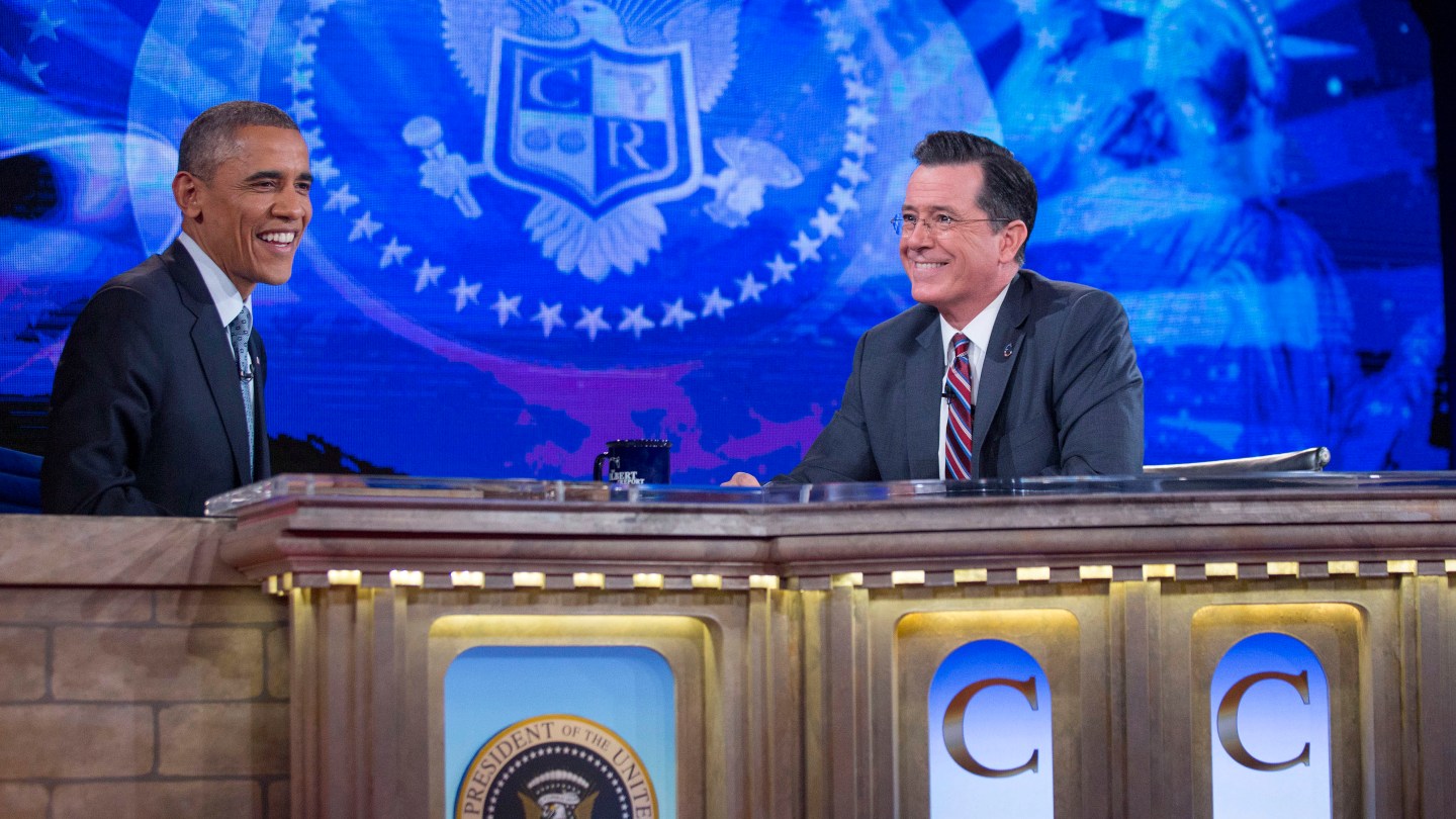 Where to Watch Barack Obama on 'Late Show With Stephen Colbert' Free