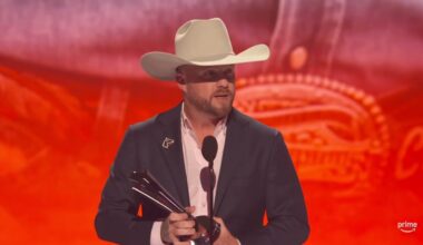 Watch "Entertainer of the Year" Cody Johnson Offers One of the Biggest ACM Awards Performances of the Night