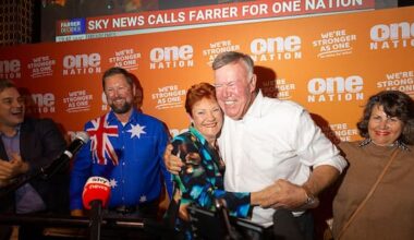 Hanson's One Nation takes historic win in regional by-election