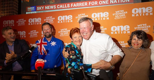 Hanson's One Nation takes historic win in regional by-election