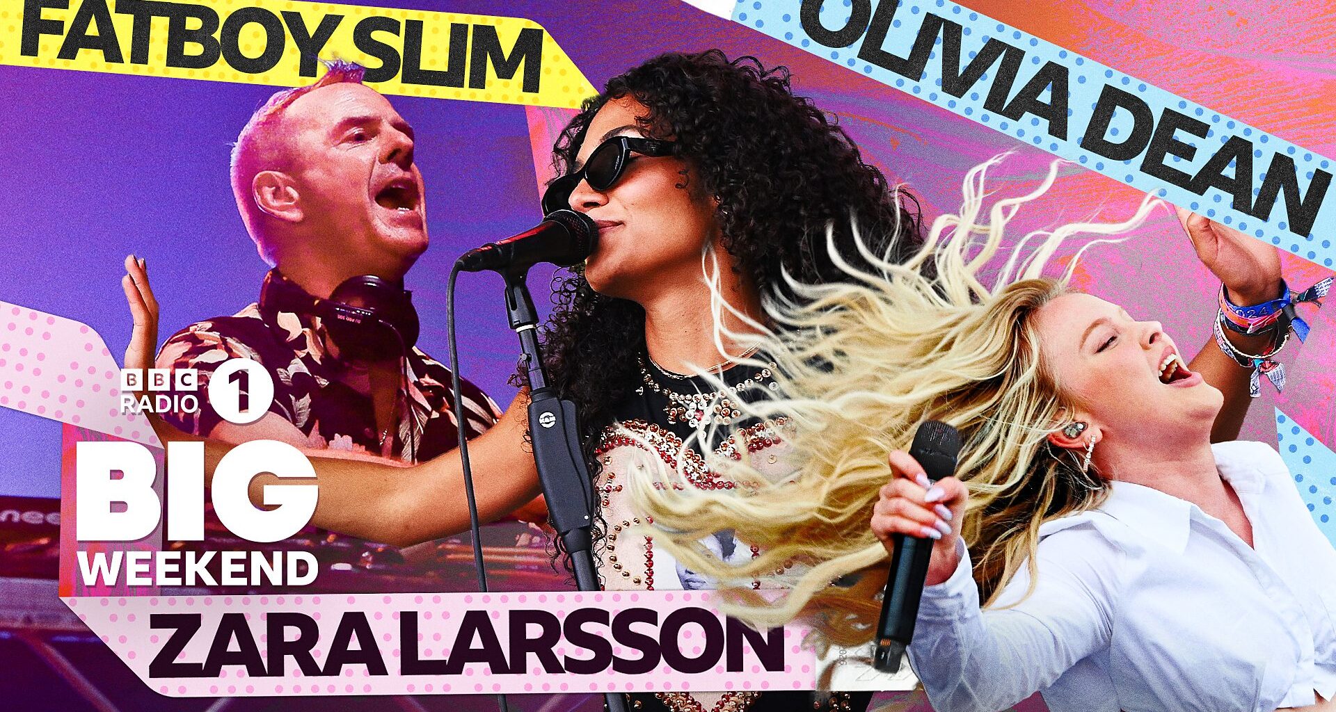 Radio 1's Big Weekend - How to watch Fatboy Slim, Zara Larsson and Olivia Dean on TV and BBC iPlayer and listen across Radio and BBC Sounds