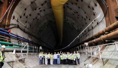 Concept proposal for a pedestrian and bicycle tunnel beneath the Panama Canal connecting Panama City and Panamá Oeste