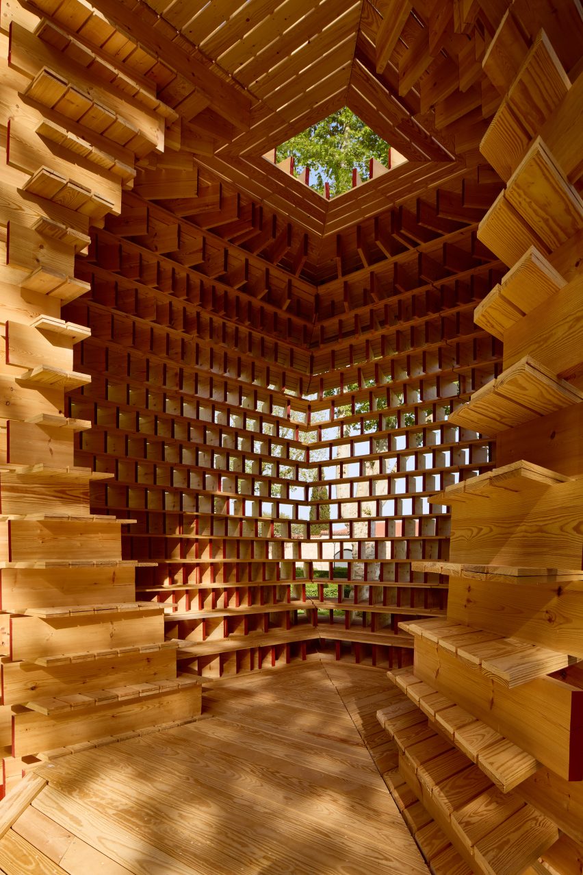 Interior of Pavilion of the Moment