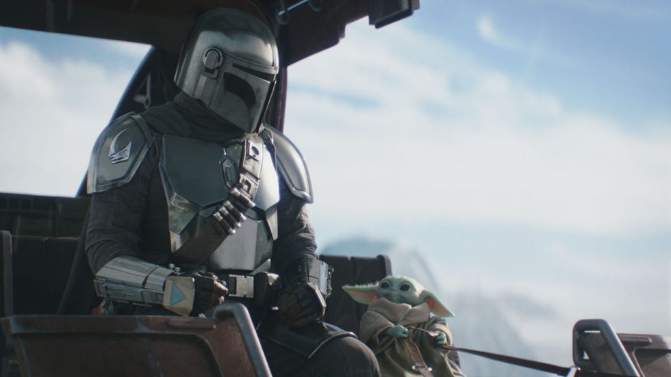 pedro pascal, the mandalorian and grogu