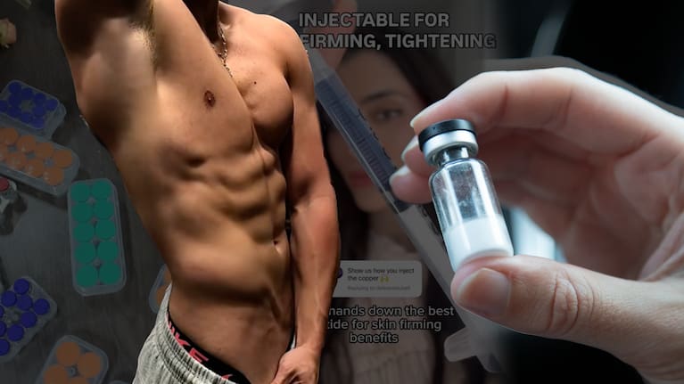 Peptides are heavily marketed at young people.
